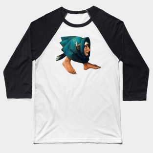 Head from "The Last Judgment" by Hieronymus Bosch Baseball T-Shirt